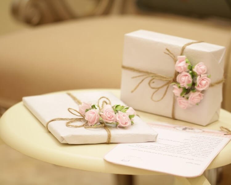 handling wedding presents